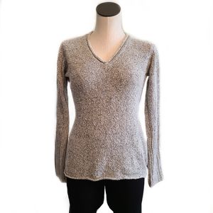 Columbia Marled Knit Rolled V-neck sweater